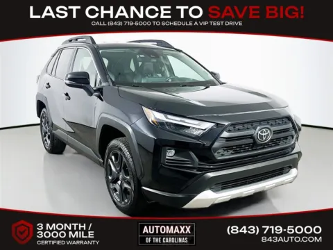 Black 2024 Toyota RAV4 Adventure for sale in Summerville, SC