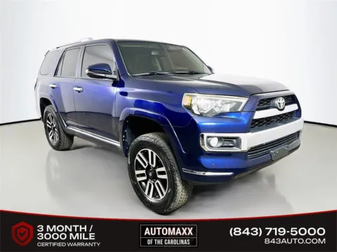 Blue 2018 Toyota 4Runner Limited for sale in Summerville, SC