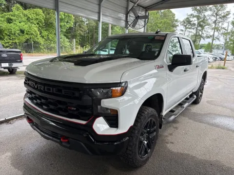 White 2024 Chevrolet Silverado 1500 Custom Trail Boss for sale in Summerville, SC