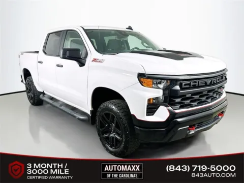 White 2024 Chevrolet Silverado 1500 Custom Trail Boss for sale in Summerville, SC