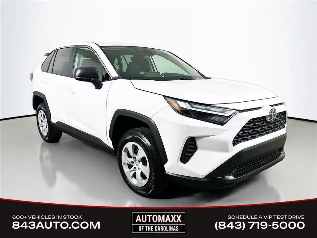White 2023 Toyota RAV4 LE for sale in Summerville, SC