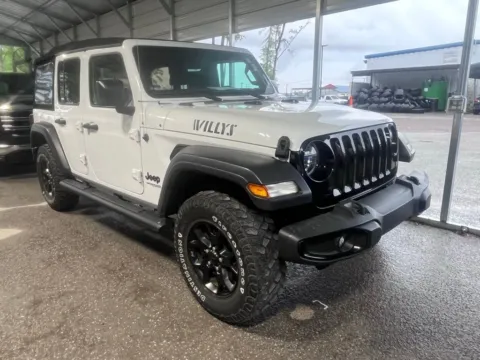White 2021 Jeep Wrangler Unlimited Willys for sale in Summerville, SC