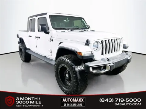 White 2021 Jeep Gladiator Overland for sale in Summerville, SC