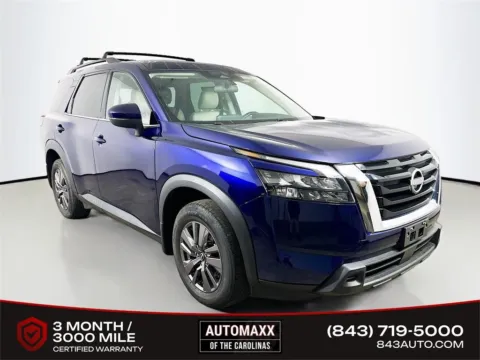 Blue 2023 Nissan Pathfinder SV for sale in Summerville, SC