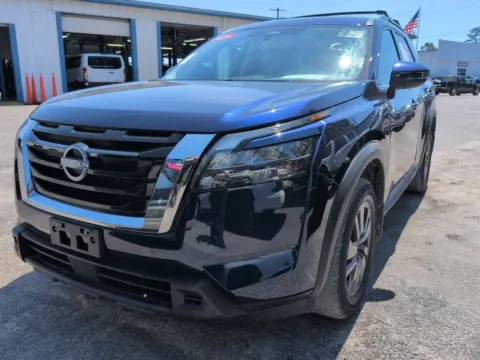 Blue 2023 Nissan Pathfinder SV for sale in Summerville, SC