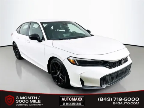 White 2025 Honda Civic Sport for sale in Summerville, SC