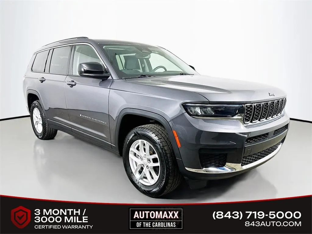 Gray 2023 Jeep Grand Cherokee L Laredo for sale in Summerville, SC
