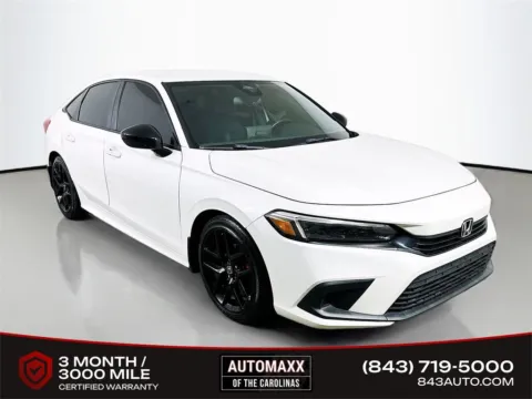 White 2024 Honda Civic Sport for sale in Summerville, SC