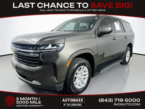 Another view of 2021 Chevrolet Tahoe LT for sale in Summerville, SC at Automaxx of the Carolinas