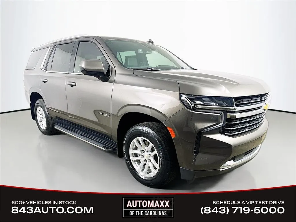 Gray 2021 Chevrolet Tahoe LT for sale in Summerville, SC