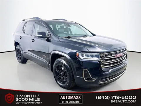Black 2021 GMC Acadia AT4 for sale in Summerville, SC