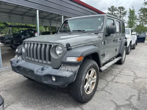 Gray 2021 Jeep Wrangler Unlimited Sport S for sale in Summerville, SC