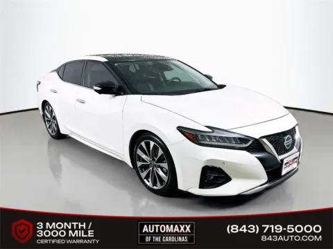 White 2022 Nissan Maxima Platinum for sale in Summerville, SC