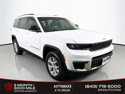 White 2023 Jeep Grand Cherokee L Limited for sale in Summerville, SC