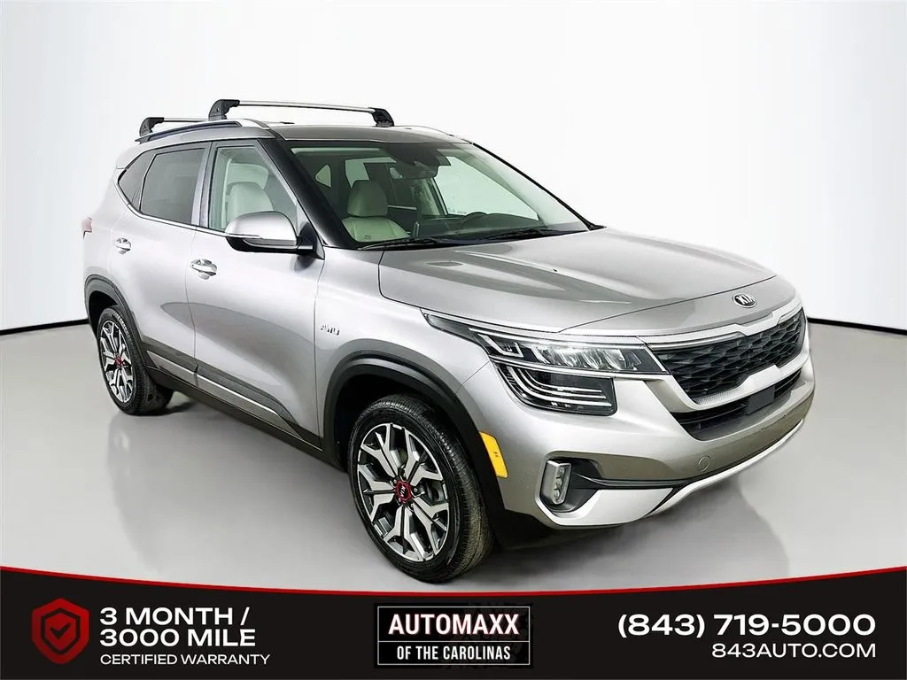 Gray 2021 Kia Seltos SX for sale in Summerville, SC