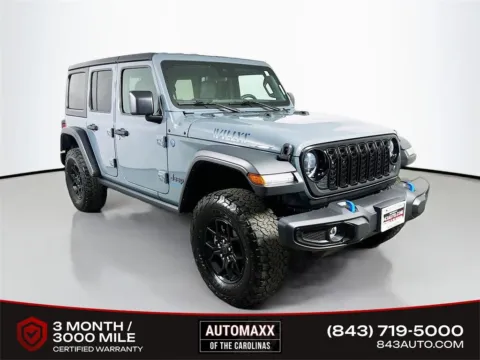 Gray 2024 Jeep Wrangler Willys 4xe for sale in Summerville, SC