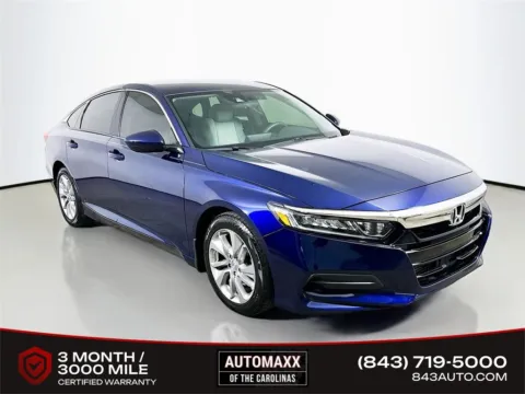 Black 2020 Honda Accord LX for sale in Summerville, SC