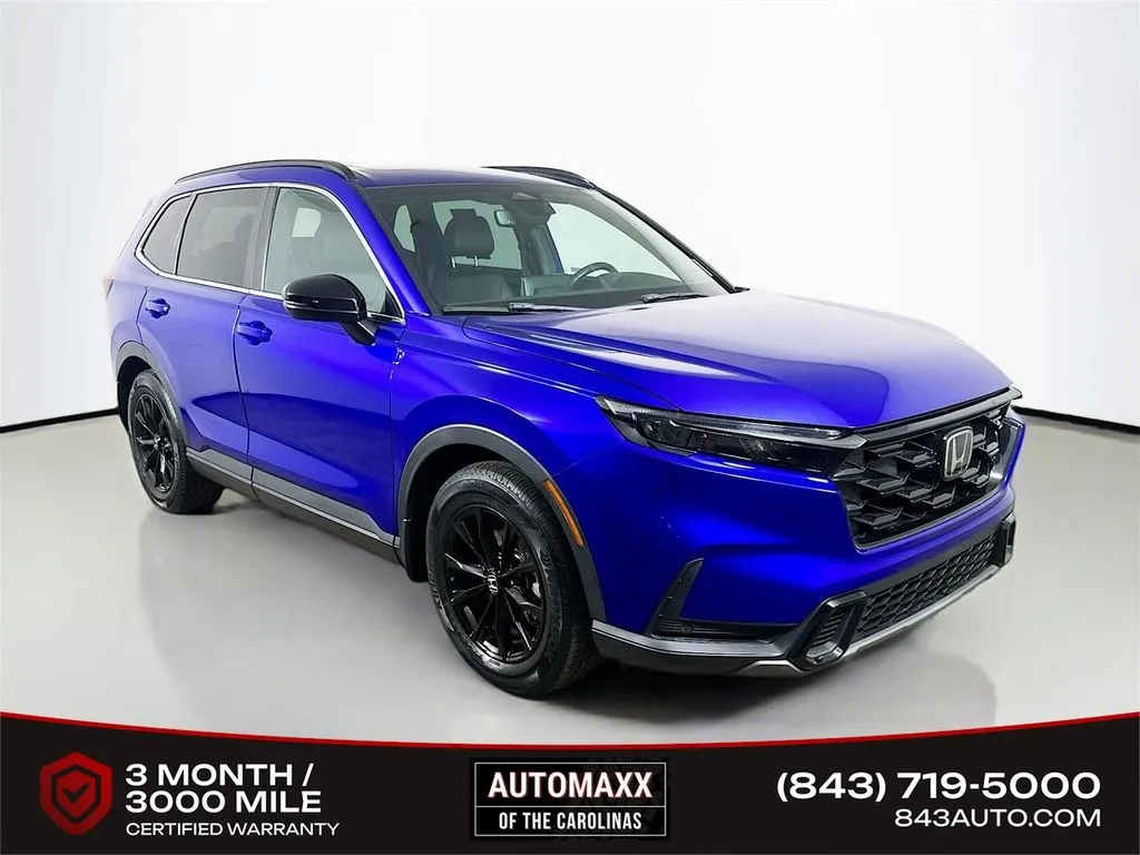 Blue 2024 Honda CR-V Hybrid Sport-L for sale in Summerville, SC