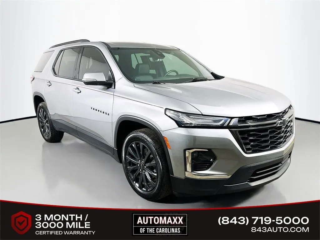Gray 2023 Chevrolet Traverse RS for sale in Summerville, SC