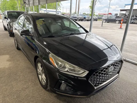 Black 2018 Hyundai Sonata SEL+ for sale in Summerville, SC