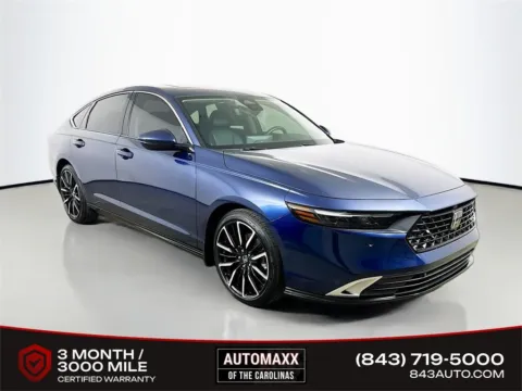 Blue 2024 Honda Accord Hybrid Touring for sale in Summerville, SC