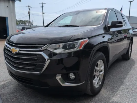 Black 2021 Chevrolet Traverse LT for sale in Summerville, SC