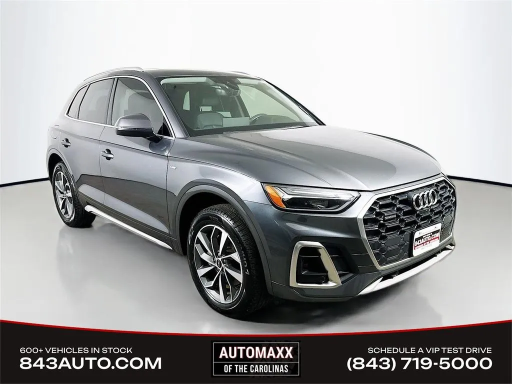 Blue 2023 Audi Q5 45 S line Premium for sale in Summerville, SC