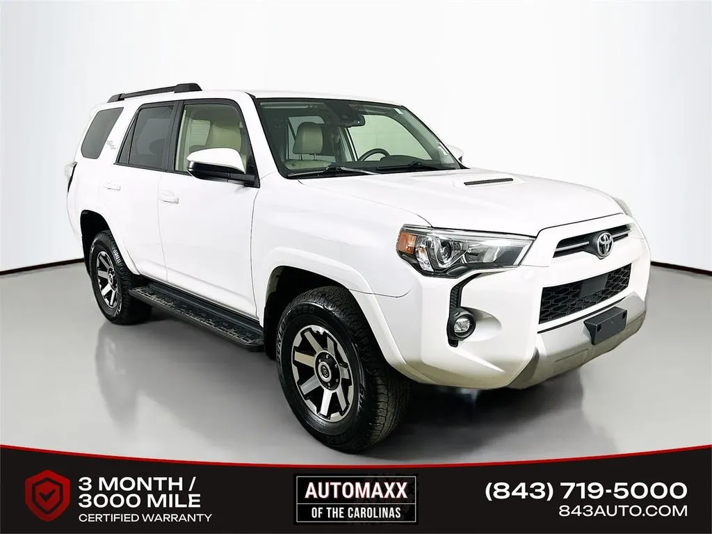 White 2022 Toyota 4Runner TRD Off-Road for sale in Summerville, SC