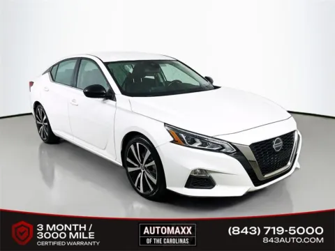 White 2022 Nissan Altima 2.5 SR for sale in Summerville, SC