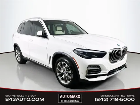 White 2021 BMW X5 sDrive40i for sale in Summerville, SC