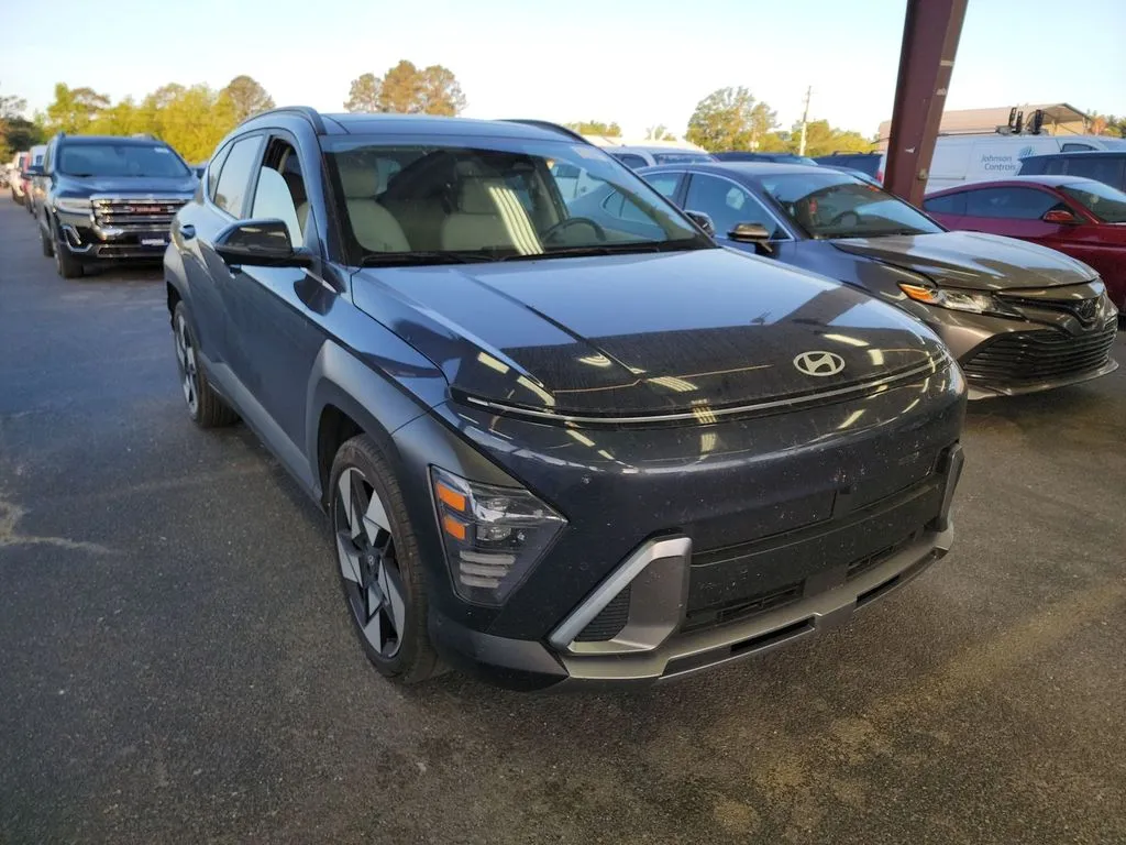 Blue 2024 Hyundai Kona Limited for sale in Summerville, SC