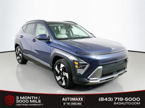 Blue 2024 Hyundai Kona Limited for sale in Summerville, SC