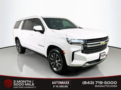 White 2021 Chevrolet Suburban LT for sale in Summerville, SC