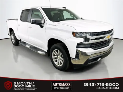 White 2021 Chevrolet Silverado 1500 LT for sale in Summerville, SC