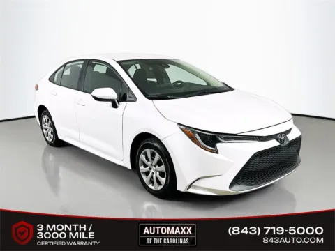White 2022 Toyota Corolla LE for sale in Summerville, SC