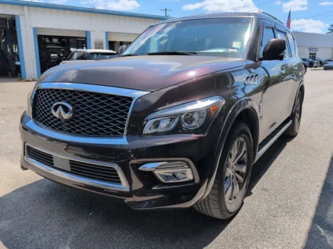 Gray 2015 INFINITI QX80 for sale in Summerville, SC