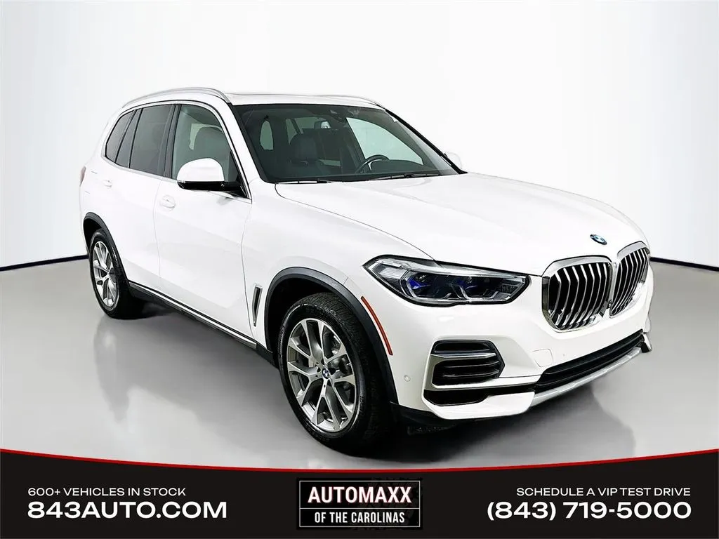 White 2022 BMW X5 xDrive40i for sale in Summerville, SC