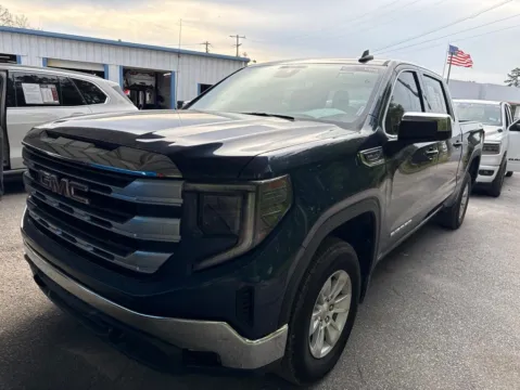 Blue 2022 GMC Sierra 1500 SLE for sale in Summerville, SC