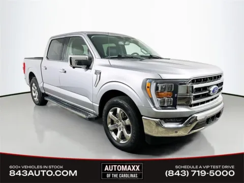 Silver 2021 Ford F-150 Lariat for sale in Summerville, SC