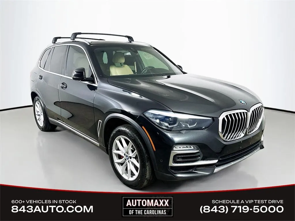 Black 2019 BMW X5 xDrive40i for sale in Summerville, SC