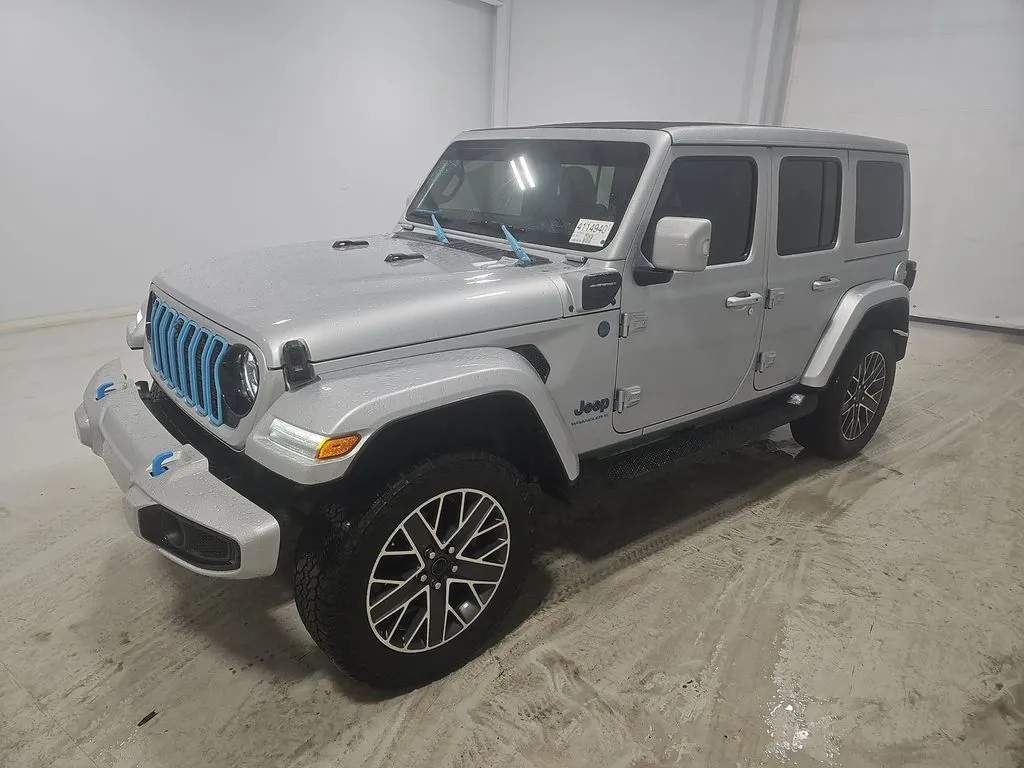 Silver 2024 Jeep Wrangler High Altitude 4xe for sale in Summerville, SC