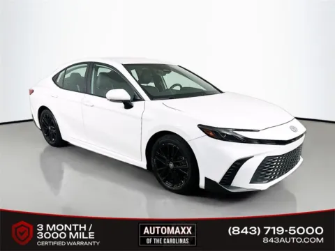 White 2025 Toyota Camry SE for sale in Summerville, SC