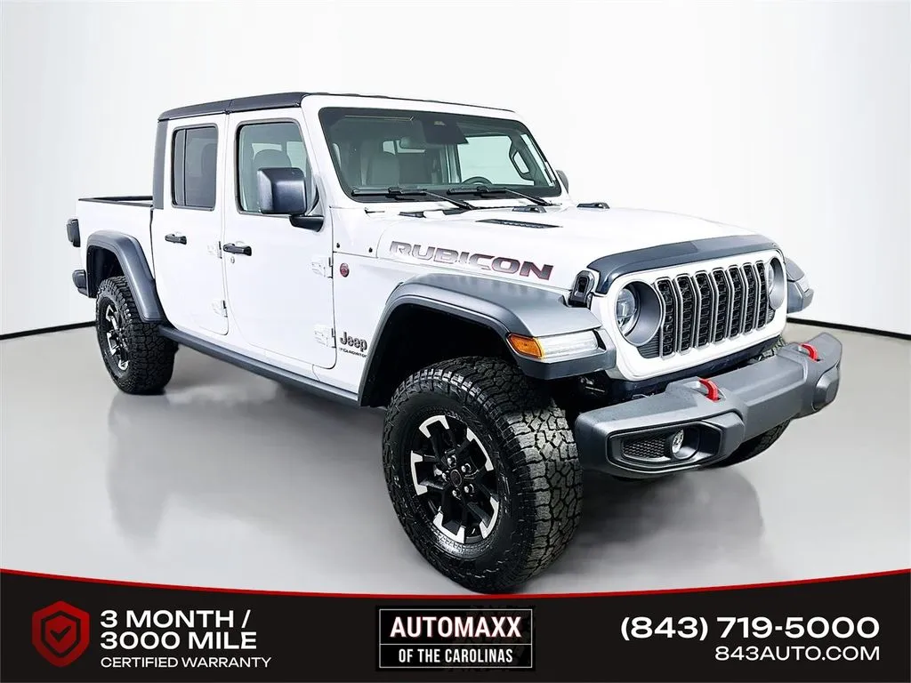White 2026 Jeep Gladiator Rubicon for sale in Summerville, SC