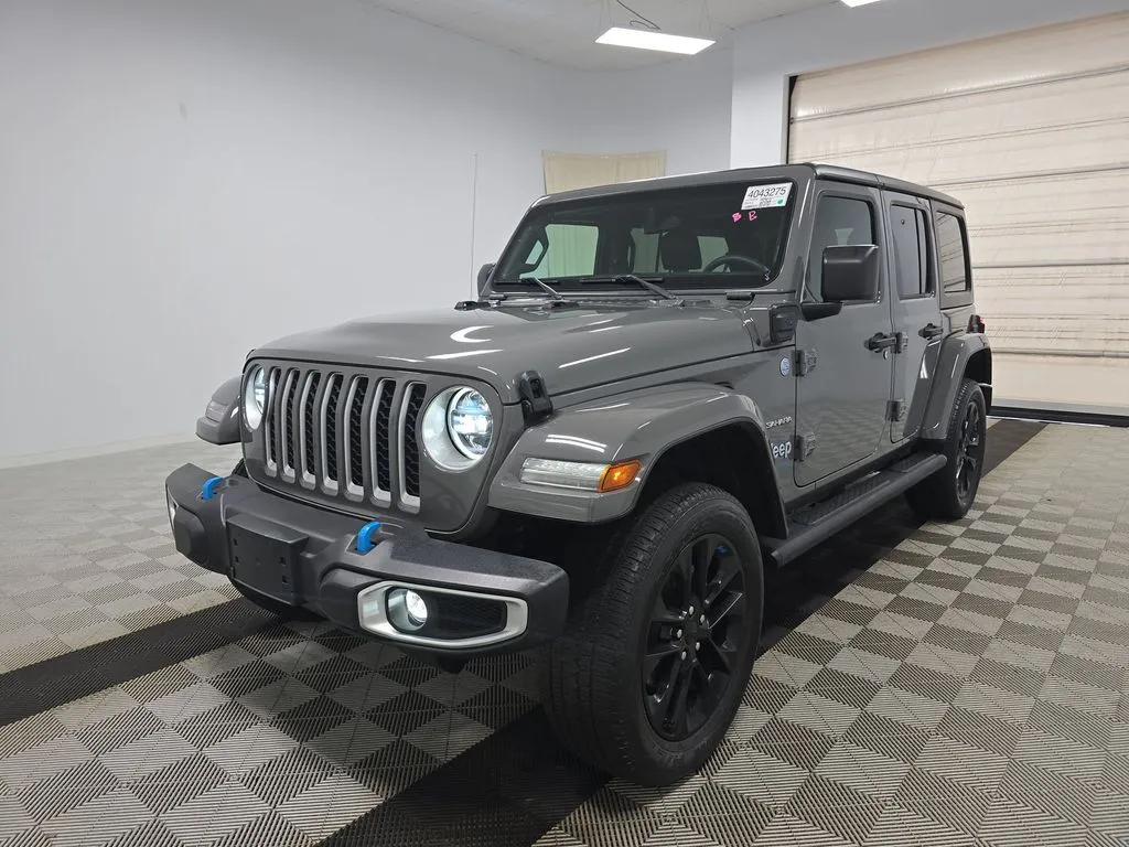 Gray 2023 Jeep Wrangler Sahara 4xe for sale in Summerville, SC