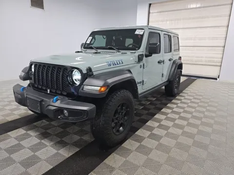 Gray 2023 Jeep Wrangler Base 4xe for sale in Summerville, SC