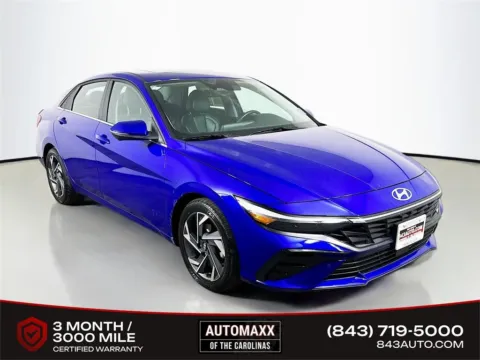 Blue 2024 Hyundai Elantra Limited for sale in Summerville, SC