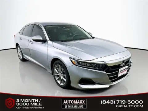 Silver 2022 Honda Accord LX for sale in Summerville, SC
