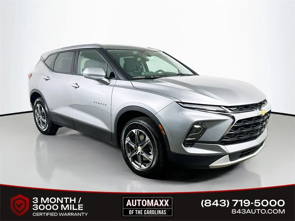 Gray 2025 Chevrolet Blazer LT for sale in Summerville, SC