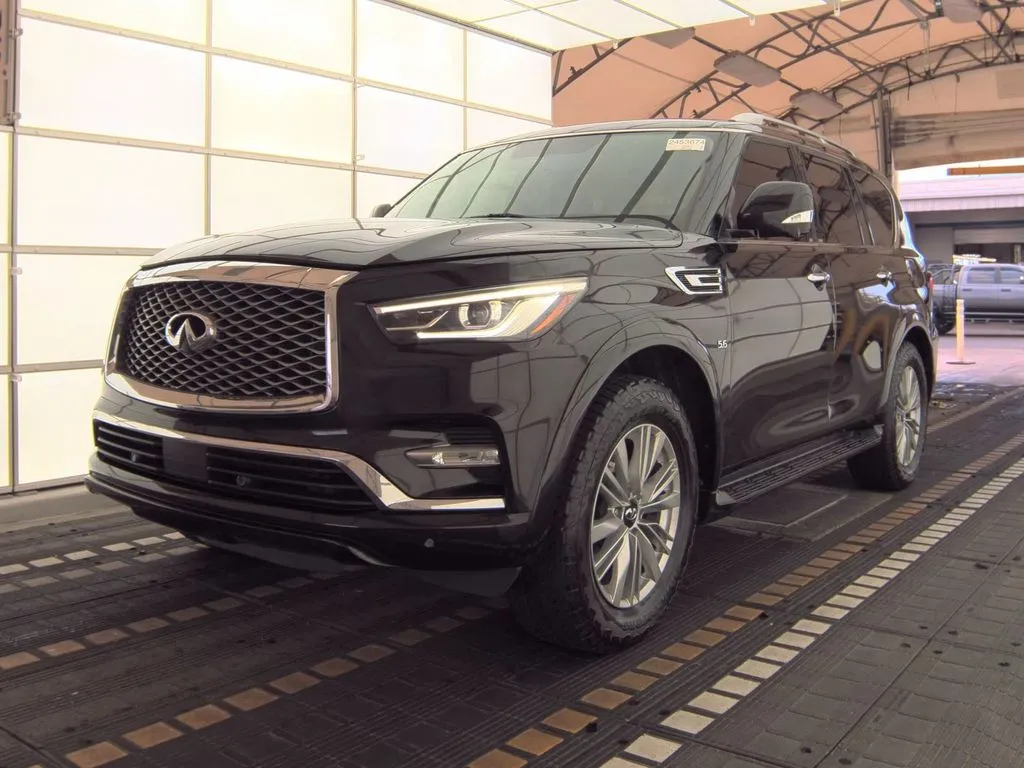 Black 2018 INFINITI QX80 for sale in Summerville, SC