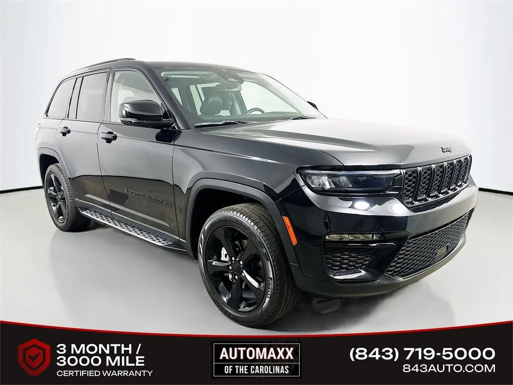 Black 2023 Jeep Grand Cherokee Limited for sale in Summerville, SC